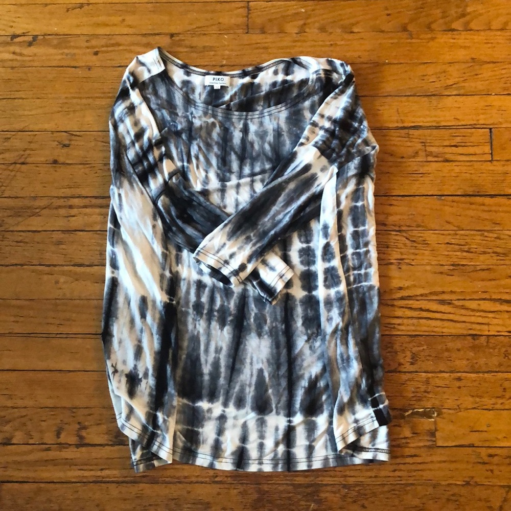 Piko Tie Dye 3/4 Sleeve